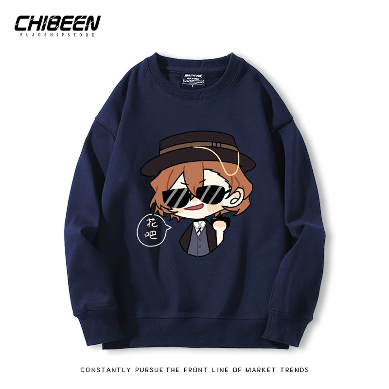 Dazai Anime Crew Neck Sweatshirt Top