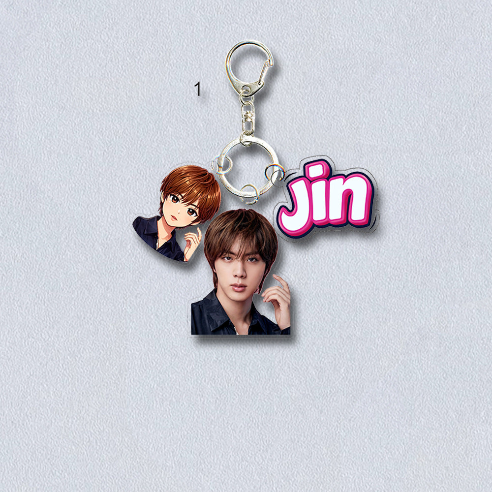 SUGA V RM Pendant Keychain