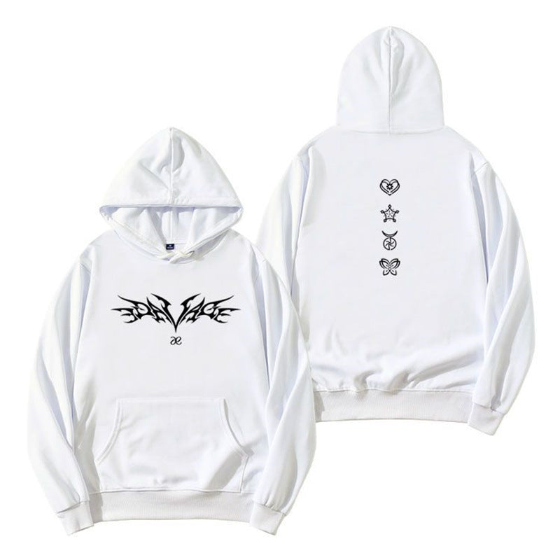 KPOP Album Savage Graphic Pullover Hoodie