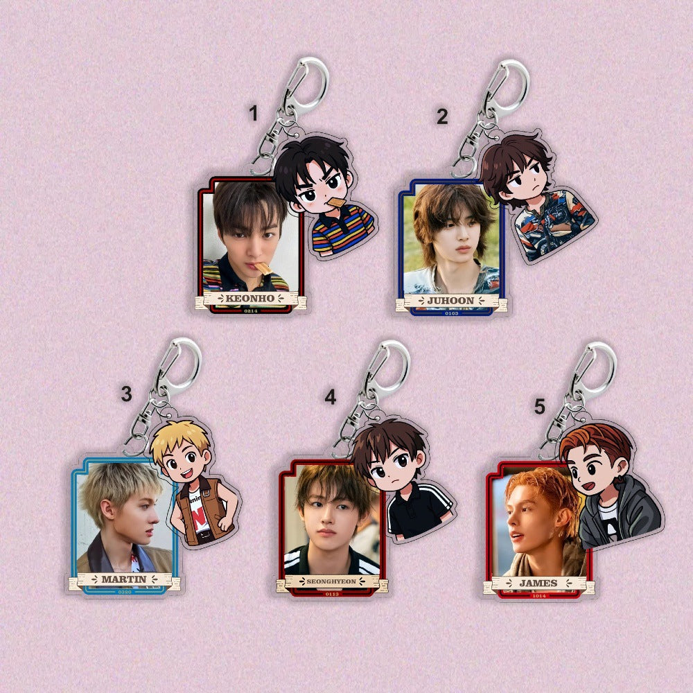 CORTIS Pendant Bag Keychain