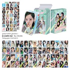 124PCS I Got Your Back Holographic Photocard Sticker