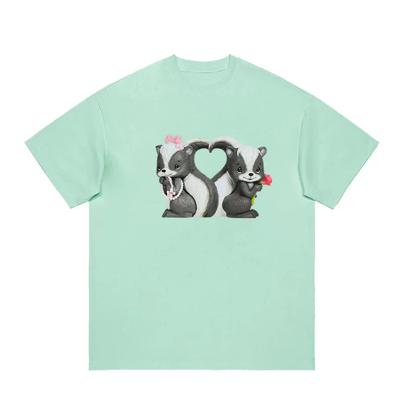 YUQI I LIKE YOU Cotton Short-sleeved T-shirt