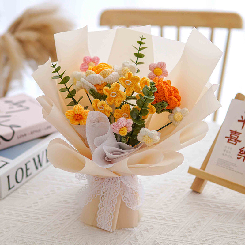 Crochet Flower Bouqet
