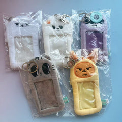 TXT Plush Card Cover Keychain Pendant