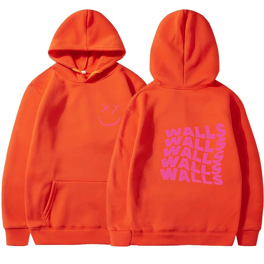 Unisex Louis Walls Printed Casual Hoodie