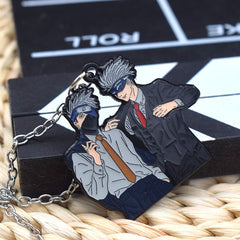 Cool Kakashi Gojo Necklace Keychain Pendant