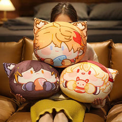 Cute Cartoon Game Throw Pillow Plush Toy