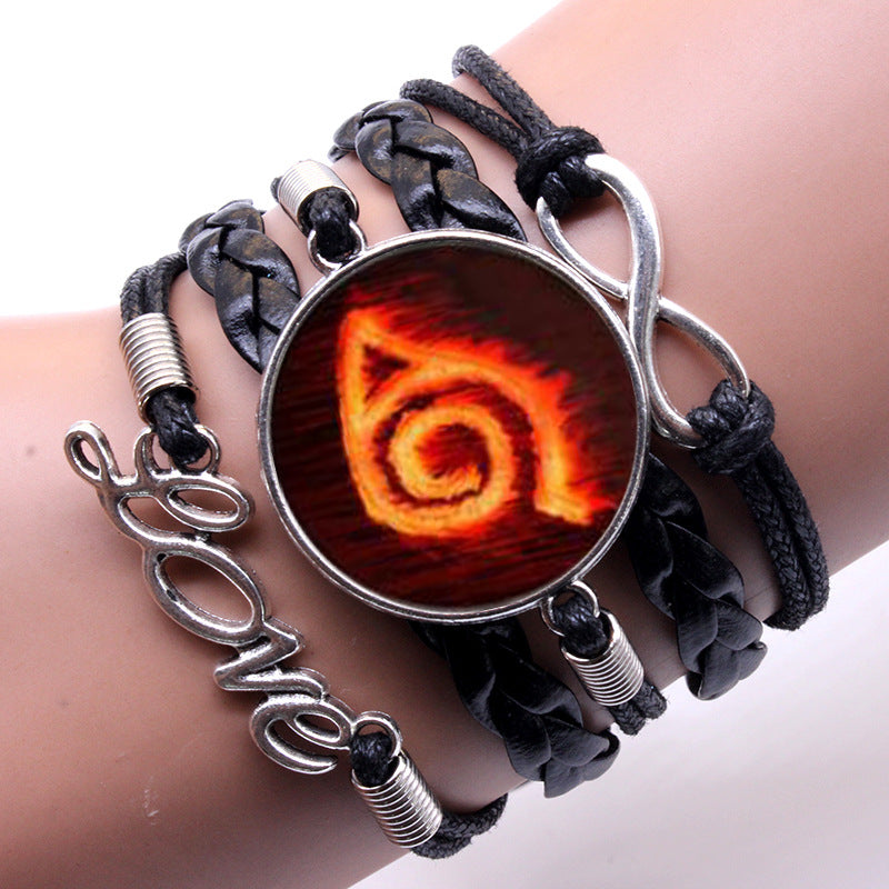 Men's Anime Multi-layer Bracelet