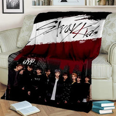 SKZ Theme Flannel Blanket