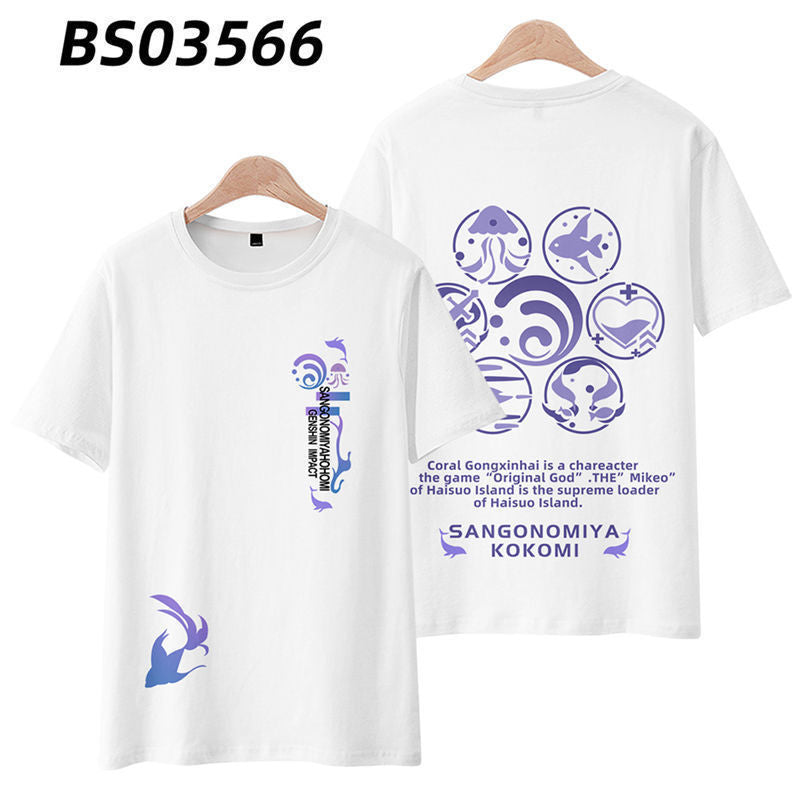 Unisex Game Cos 3d Summer Short Sleeve T-Shirt