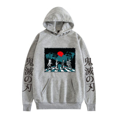 Unisex Anime Printed Leisure Sports Hoodie