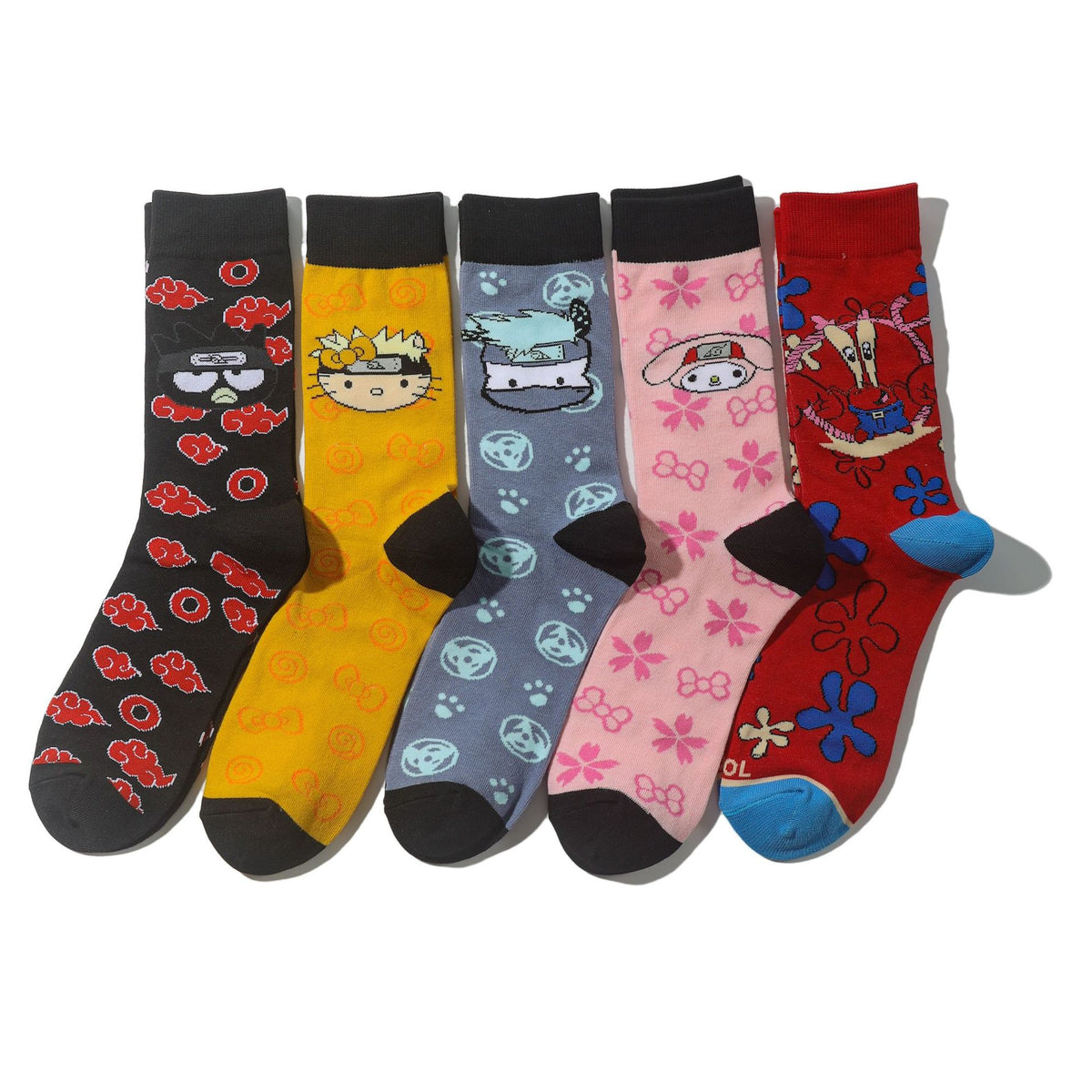 Cute Anime Pattern Mid Length Socks