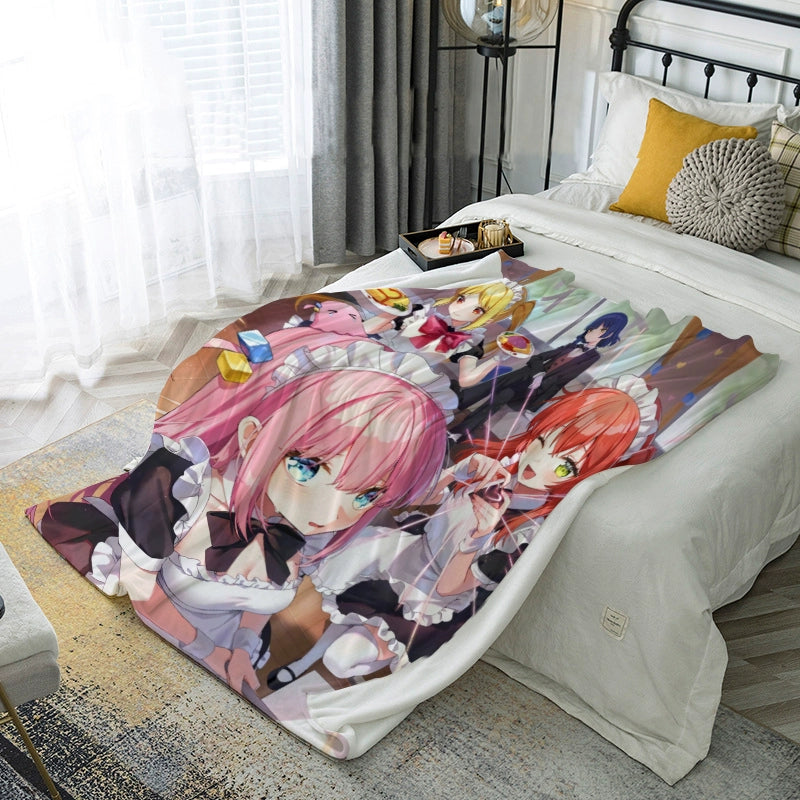 Cute Anime Flannel Blanket