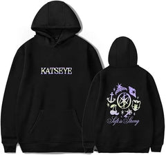Women's Casual KPOP Logo Pullover Hoodie