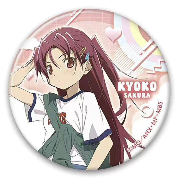 Anime Tinplate Badge