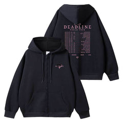 BP DEADLINE Tour Zipper Jacket Hoodie