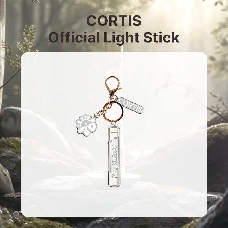 CORTIS Lightstick Acrylic Pendant Keychain