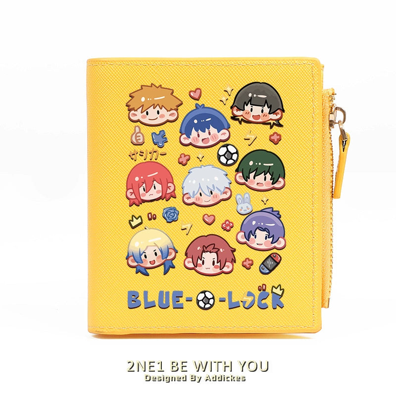 Manga Anime PU Zipper Wallet