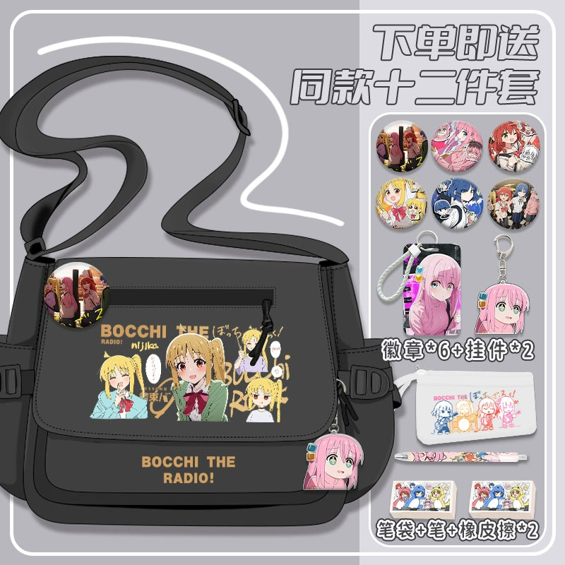 Cute Anime Crossbody Shoulder Backpack