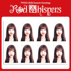 TWICE RED WHISPERS One Inch ID Photo