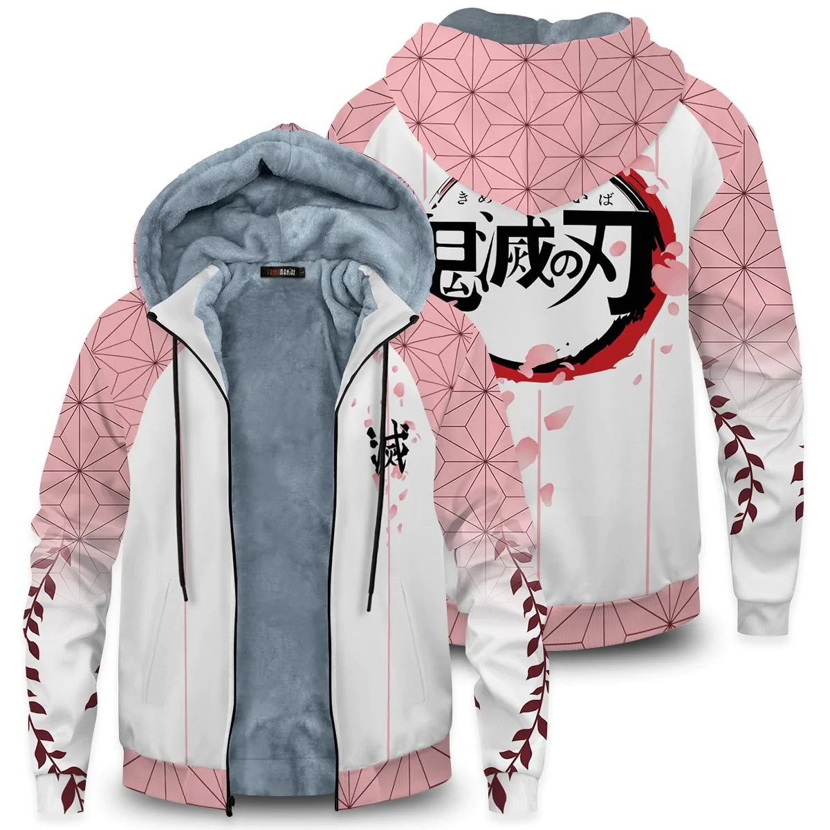 Unisex Anime Cosplay Thicken Zipper Coat