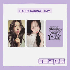 Karina Winter Birthday Photocard