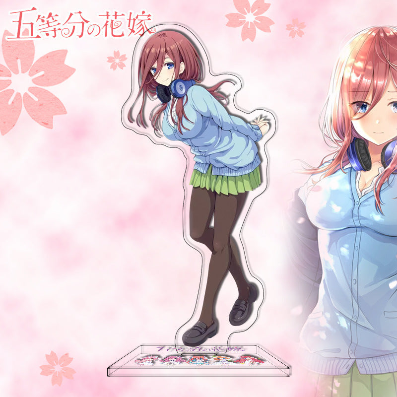 Nakano Anime Standing Card Figure