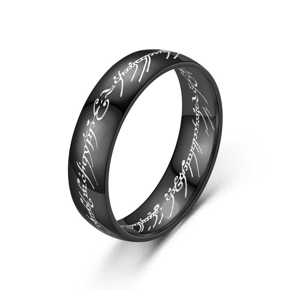 LOTR Stainless Steel Ring