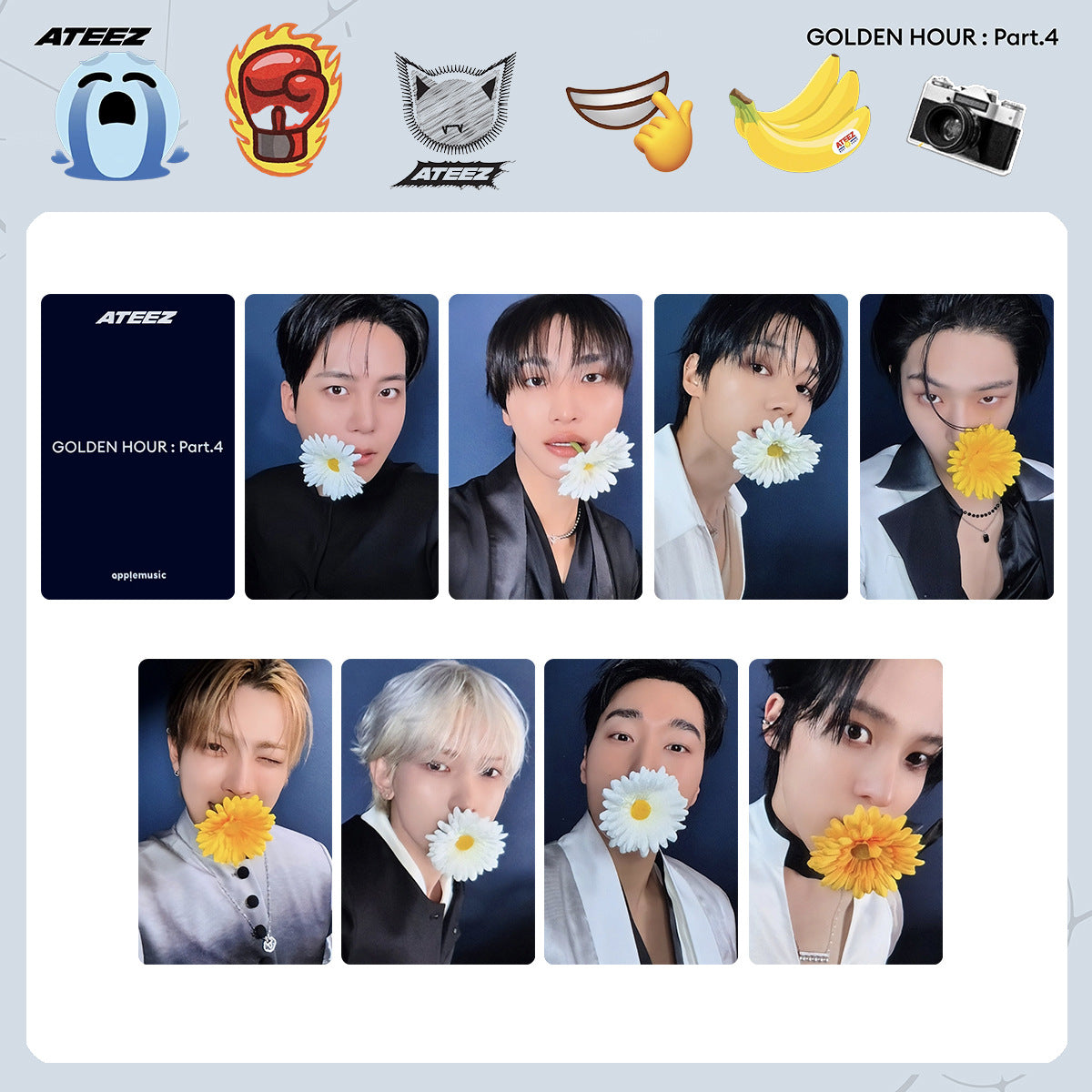 GOLDEN HOUR Part4 Album Photocard Set
