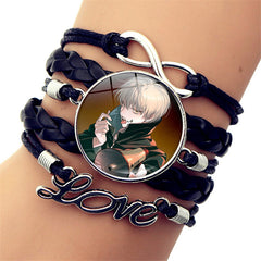 Casual Anime Weaving Multi-layer Bracelet