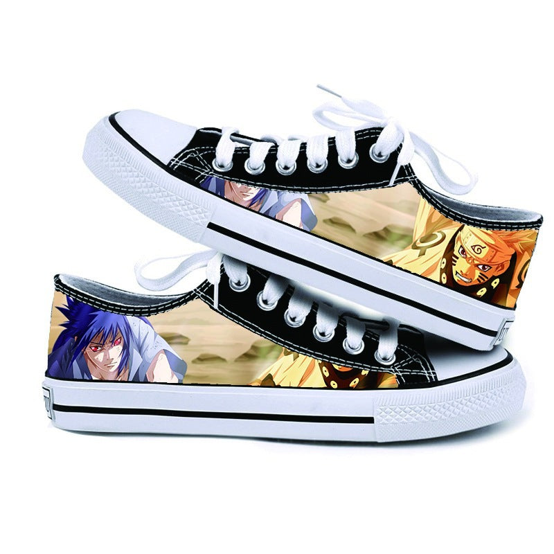 Casual Anime Low-top Canvas Shoes