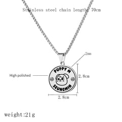 SKZ Name Tag Pendant Necklace