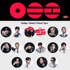 BANGTAN ARIRANG Badge Pendant 2PCS