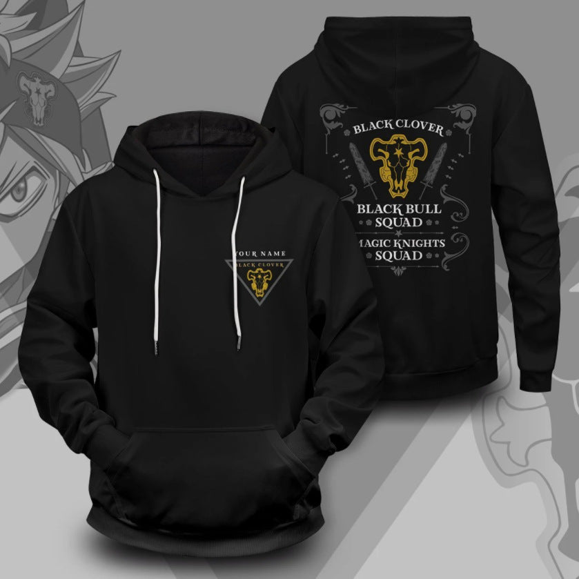 Trendy Asta Anime 3D Print Hoodie Pants
