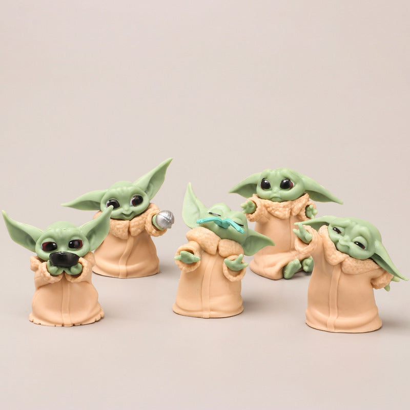 Baby Yoda Doll Ornaments