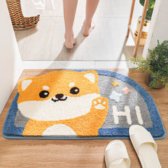 Cartoon Animals Absorbent Floor Mat