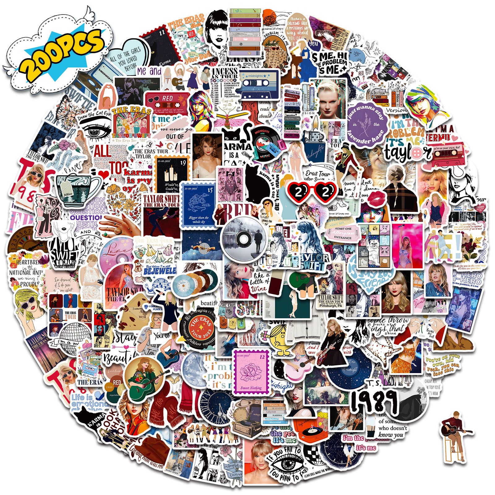 Taylor Waterproof Stickers
