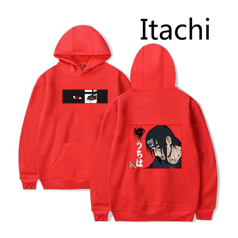 Trendy Anime Logo Printed Unisex Casual Hoodie