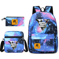 Leisure Game Printed School Backpack