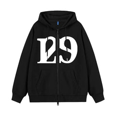 Wonyoung Same Style Zipper Hoodie Top