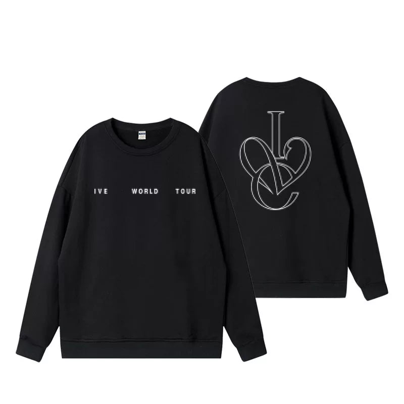 ShowWhatIAm Tour Black Zipper Hoodie Top