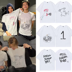CORTIS First Anniversary Graffiti Print T-shirt