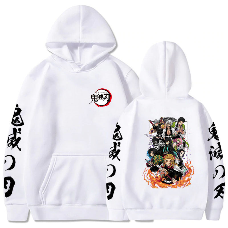 Unisex Anime Rengoku Kyoujurou Loose Hoodie