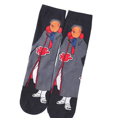 Men's Anime Pattern Mid Length Socks