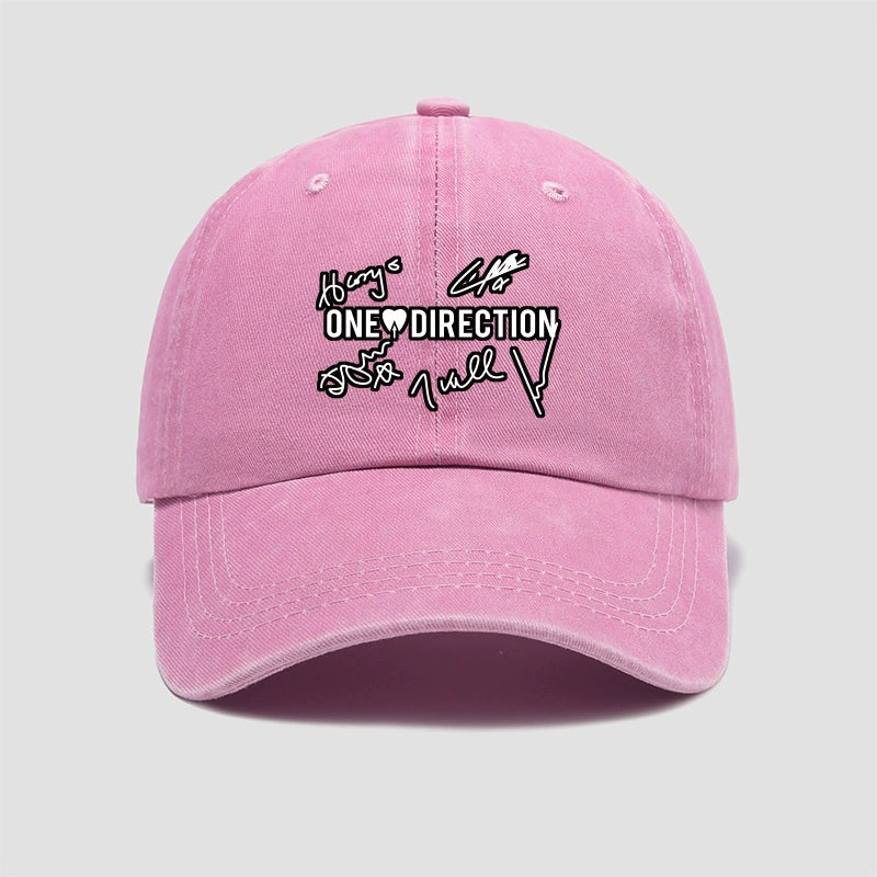 Group 1D Signature Baseball Cap