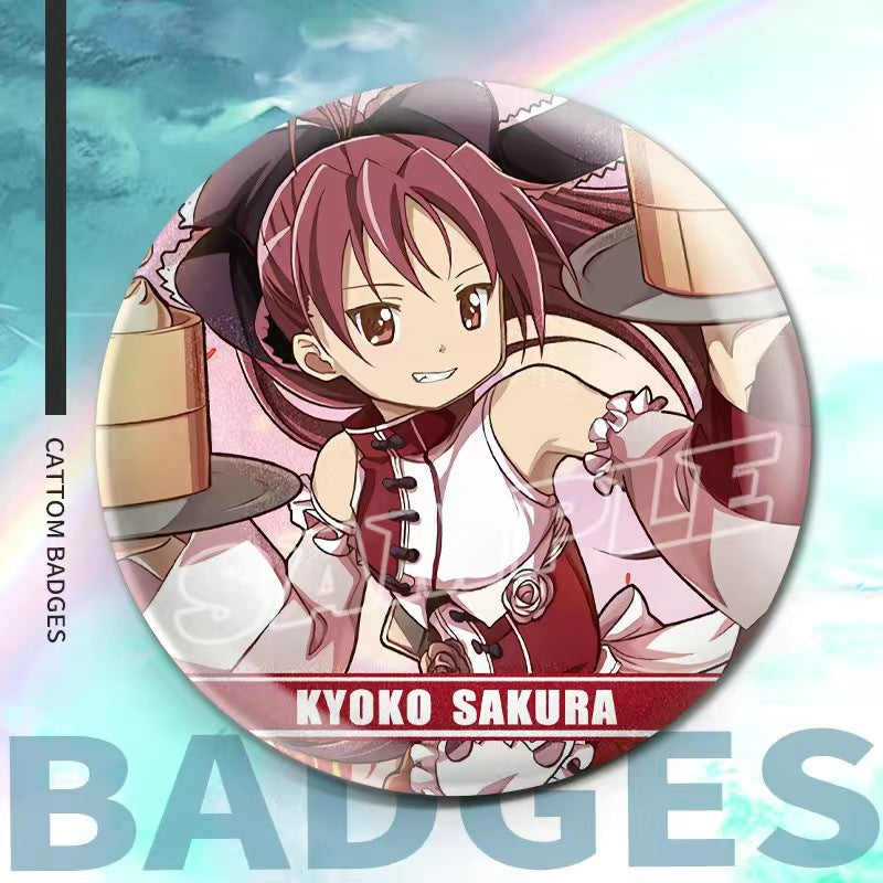 Anime Tinplate Badge