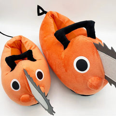 Pochita Plush COS Slippers