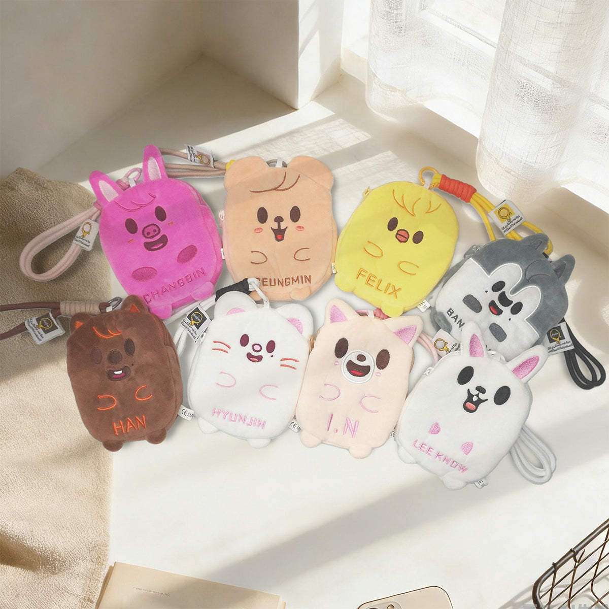 SKZ Plush Change Bag 8 Piece Set