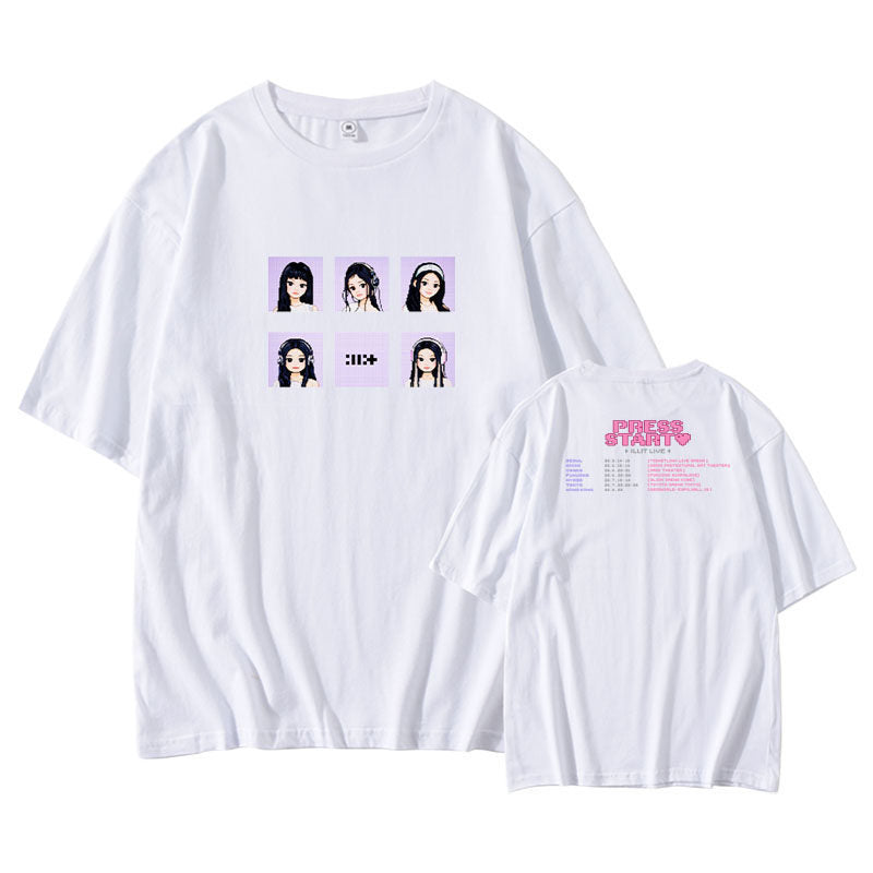 PressStart Tour Printed Crew Neck T-Shirt
