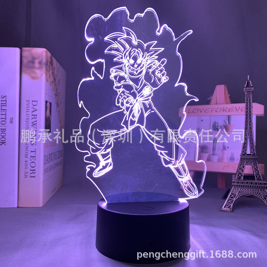 Goku Vegeta LED Night Light